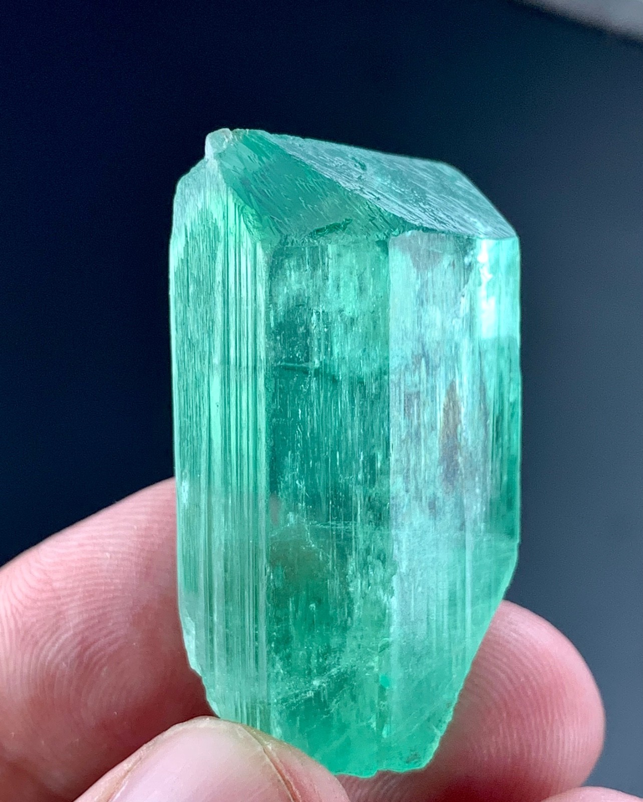 320 Carat Green kunzite Crystal specimen From Afghanistan
