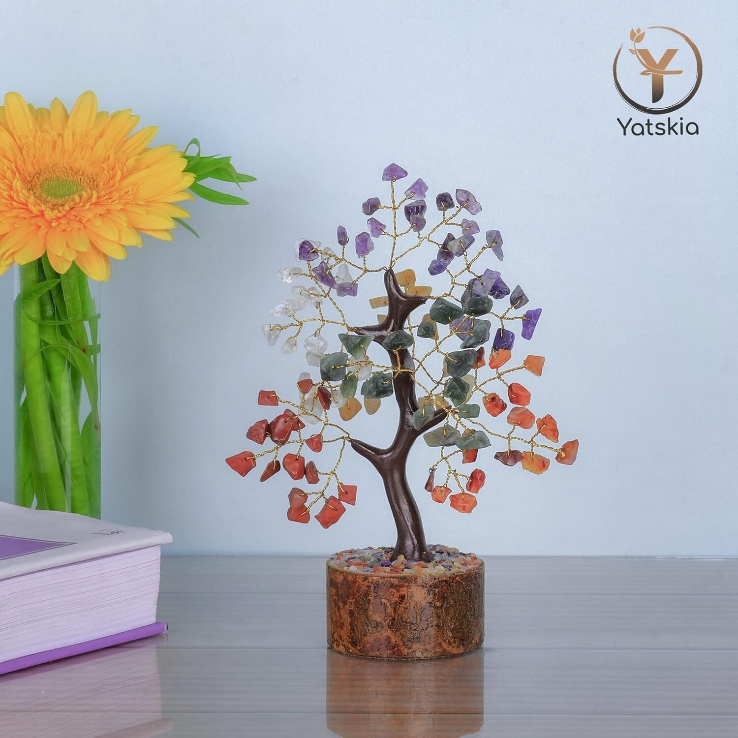 Chakra Tree – Crystal Tree – Chakra Tree of Life – Crystal Gifts – Tree of Life