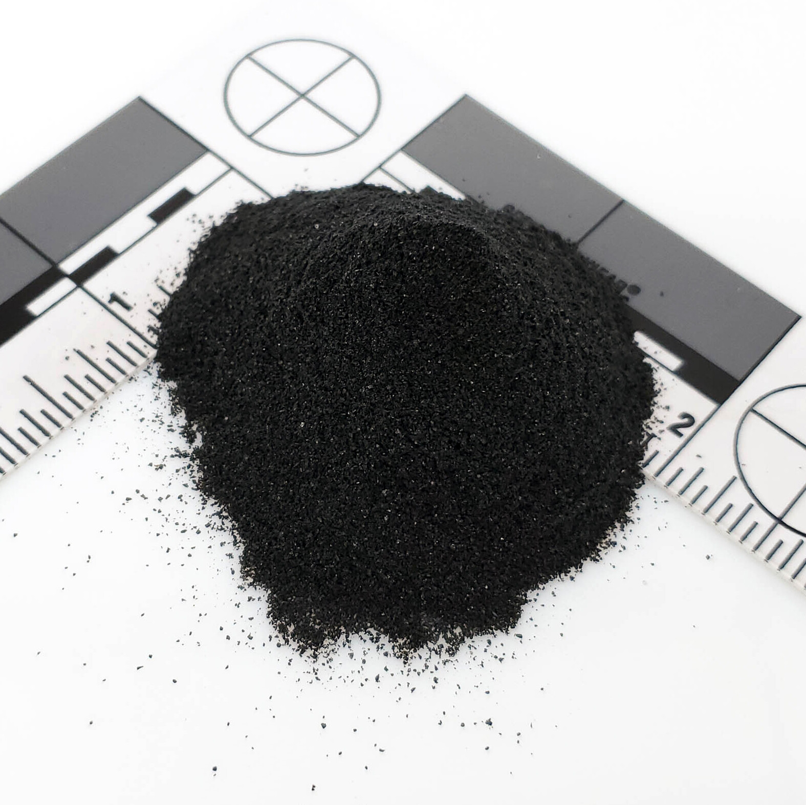Black Tourmaline Natural Stone – Crushed Inlay (fine, medium, or coarse)