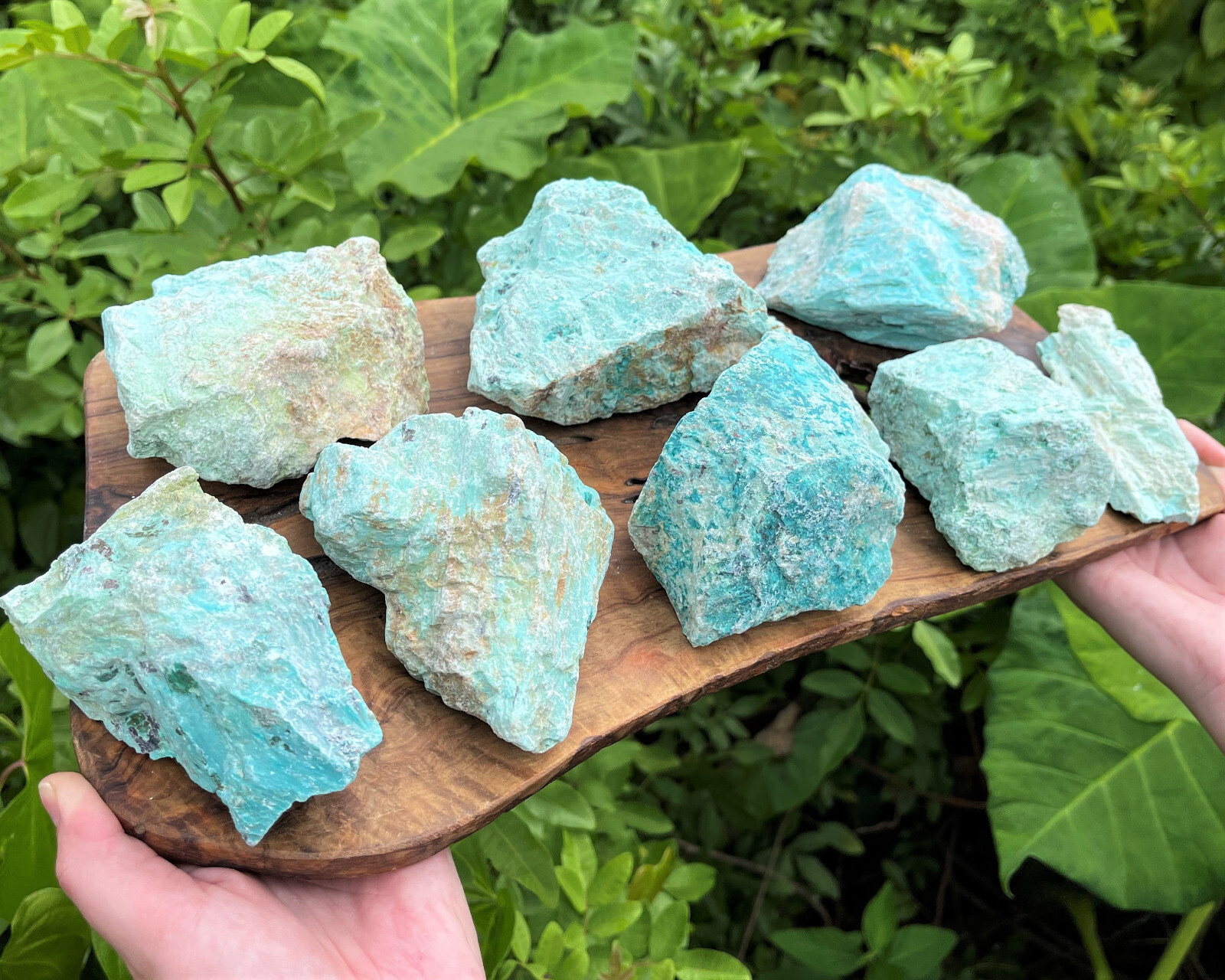 JUMBO Rough Natural Turquoise Crystals – Choose Size (Raw Turquoise Stones)