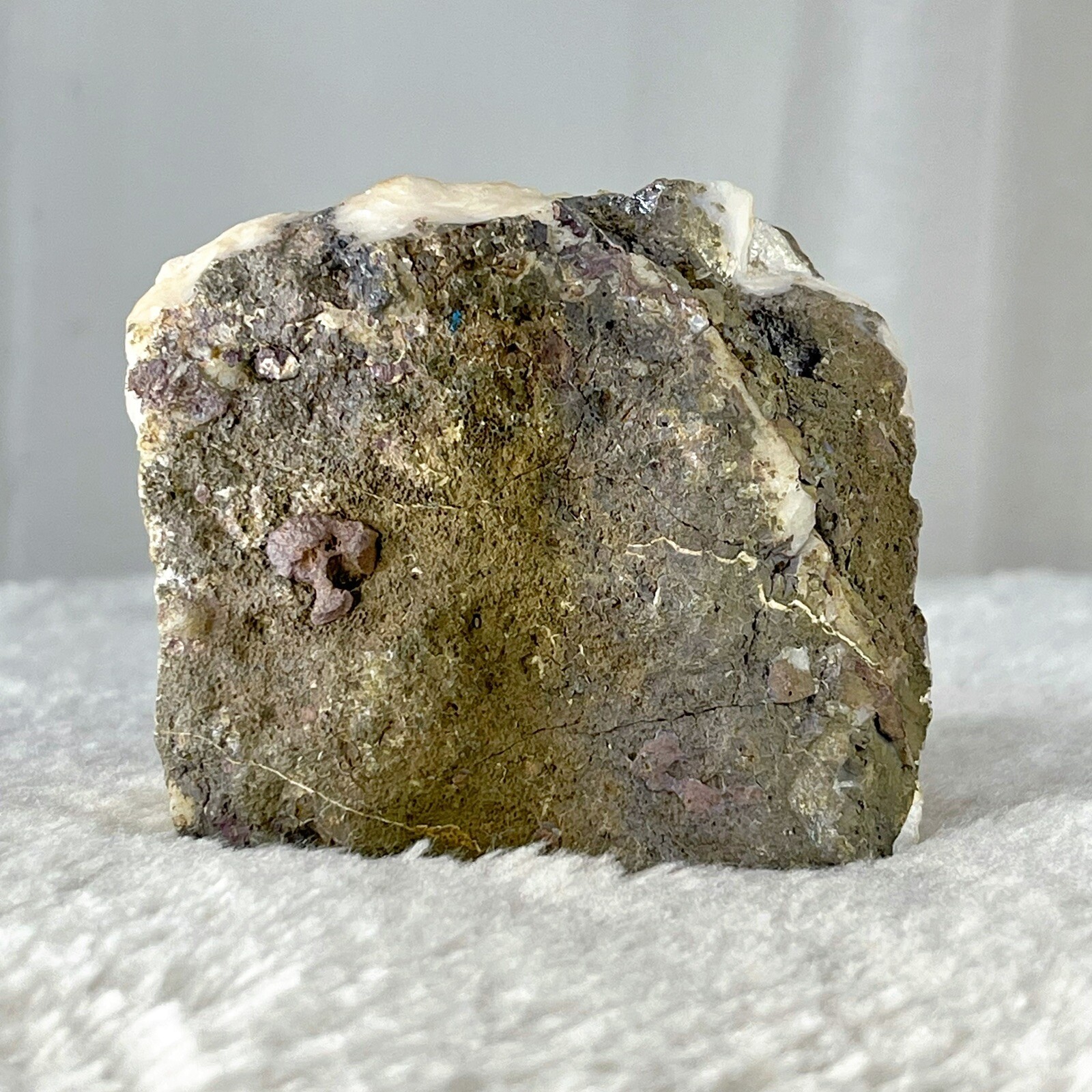 1.3lb Rare Angel Aura Citrine Cluster Aura Coated Crystals LRG Citrine Cluster