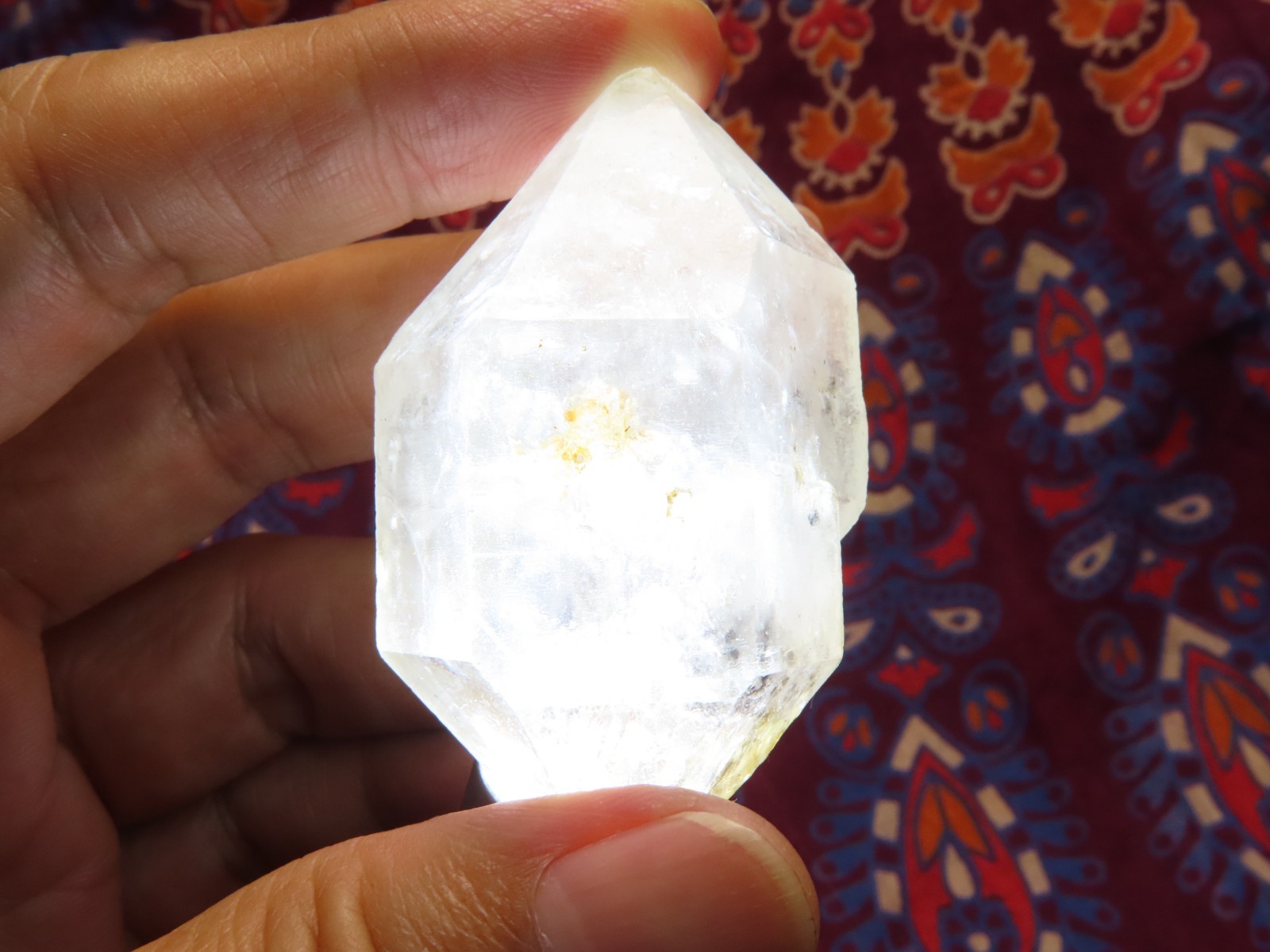 Nepal Himalayan Natural Raw Quartz Crystal Point Healing Crystal Wand (u1)