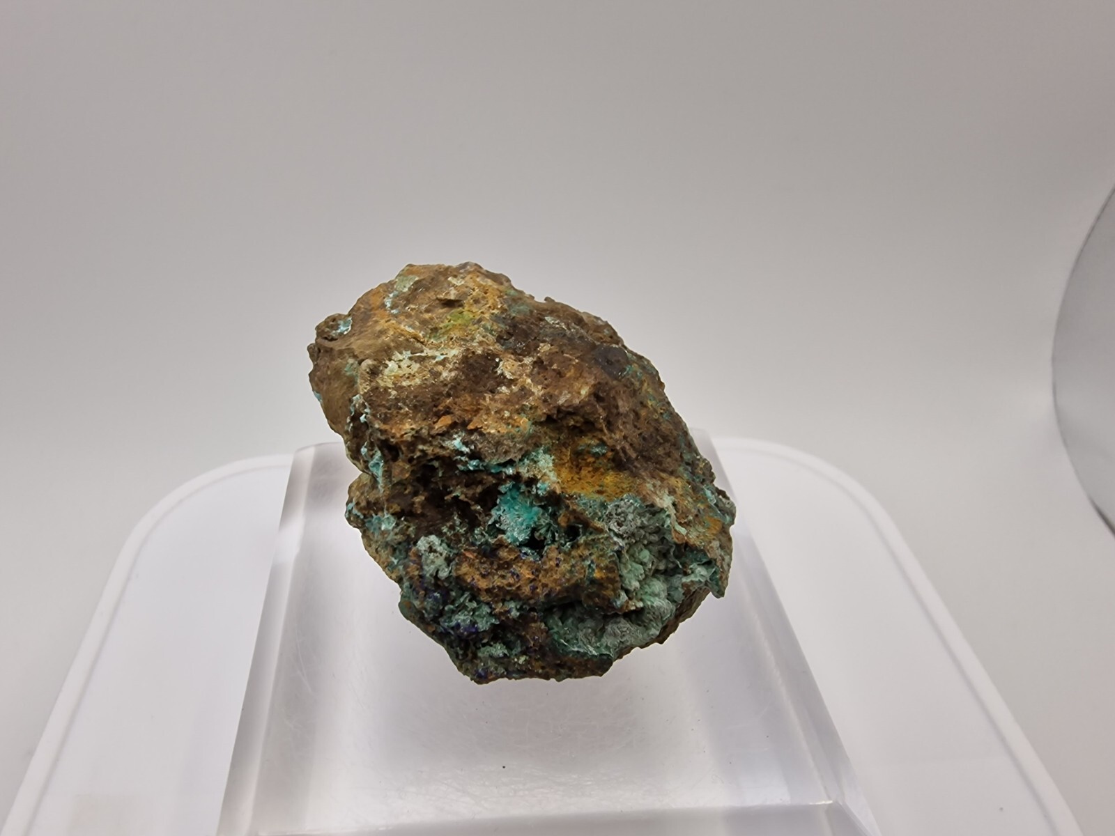 Aurichalcite and Malachite From Lavrion , Greece