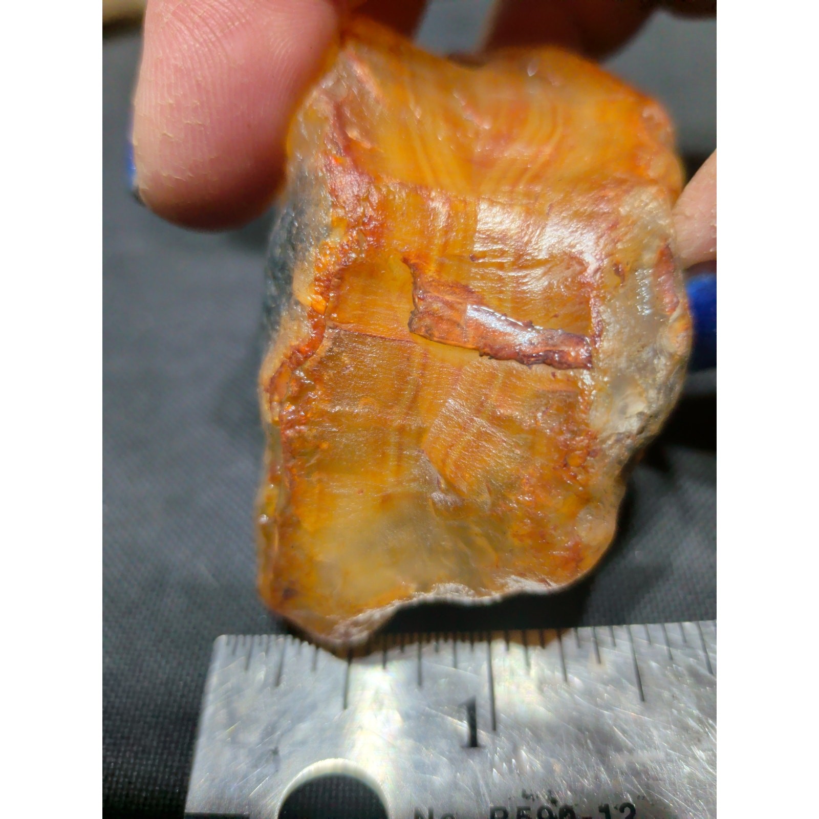 Carnelian Agate Specimen Natural Form (94 Grams)
