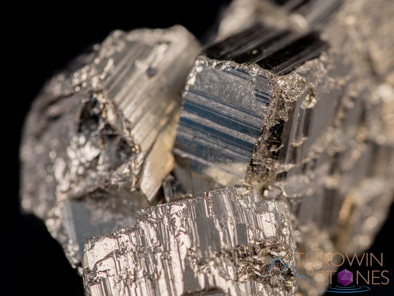 PYRITE Raw Crystal Cluster – Housewarming Gift, Home Decor, Raw Stones, 40309