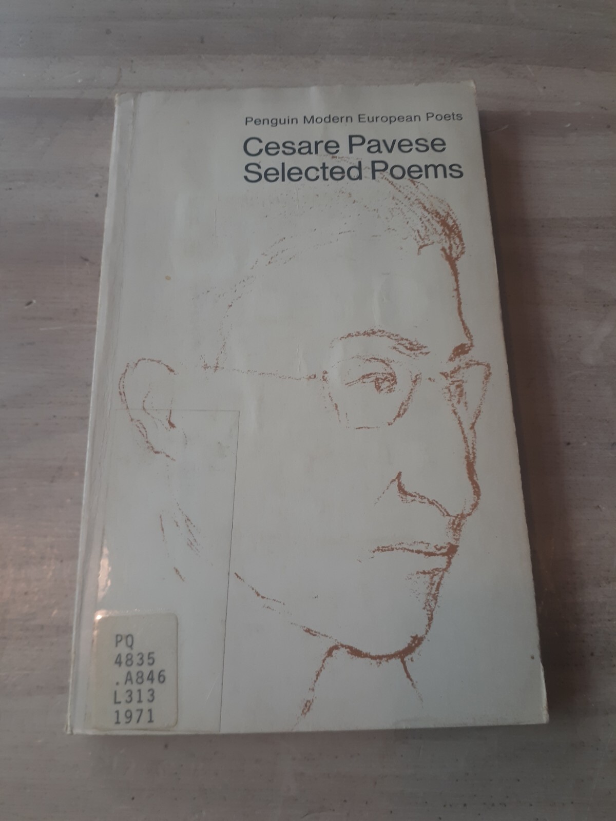 Cesare Pavese Selected Poems, Penguin Modern European Poets. Ex Library