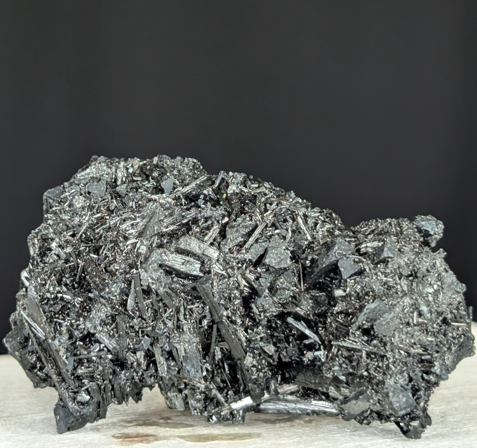 Black Tourmaline Cluster Raw Specimen Crystal Gemstone Mineral Chakra Reiki Nice