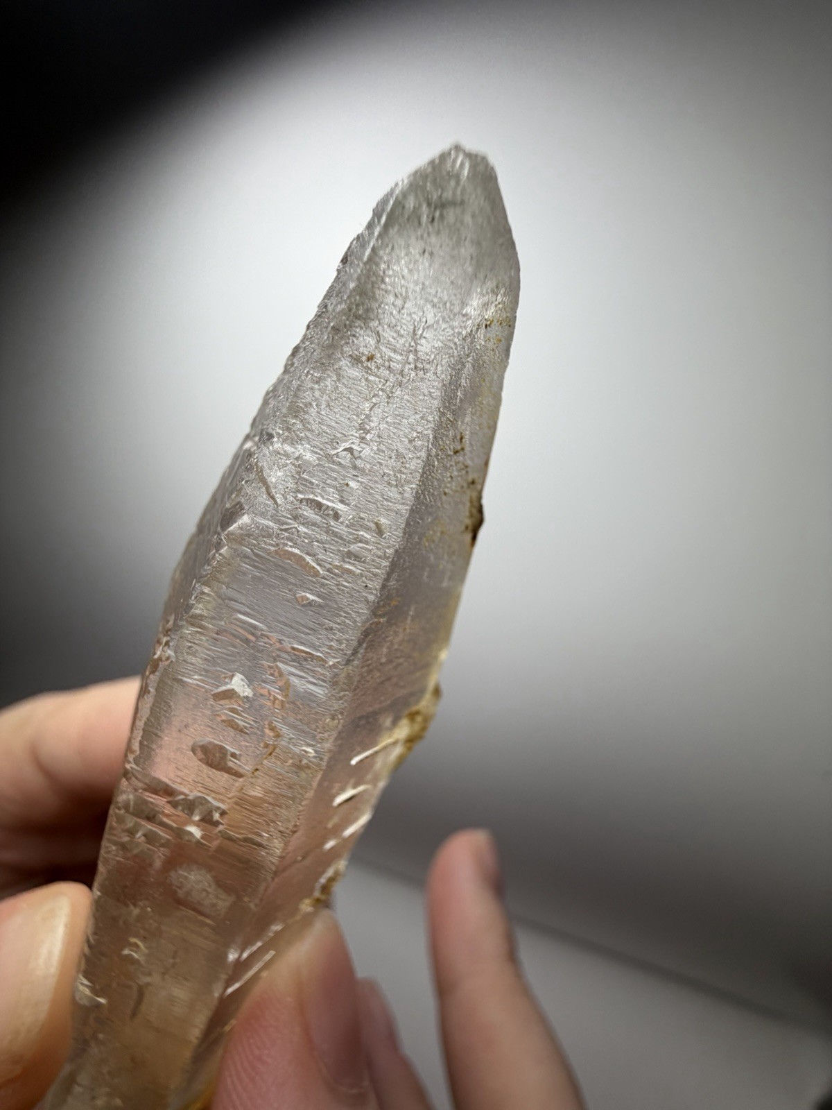 Himalayan Quartz Tessin Habit, Etched, Nepal, 68grams*