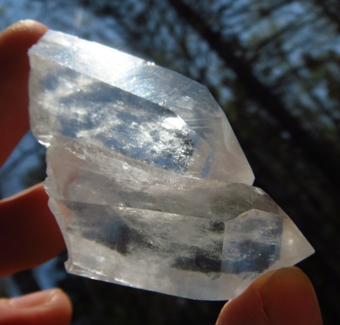 ACTINOLITE QUARTZ GORGEOUS HIGH VIBRATION LIGHT FILLED TWIN SOULMATE CRYSTAL *4