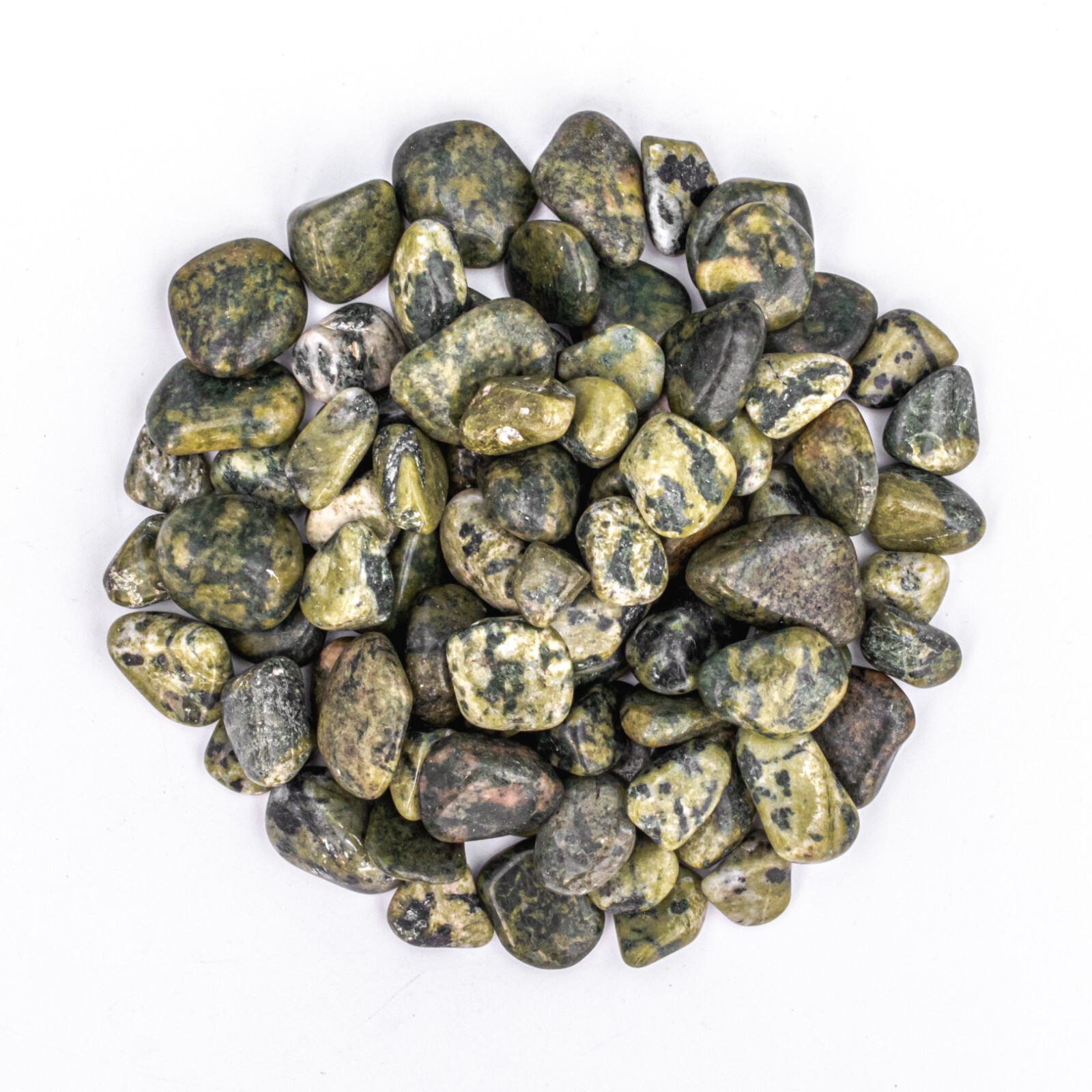 1/2 lb Tumbled Nephrite Jade Small Gemstone Crafting Crystals Jewelry Specimens