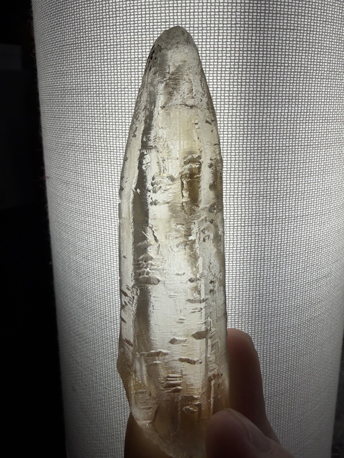 Himalayan Quartz Tessin Habit, Etched, Nepal, 68grams*