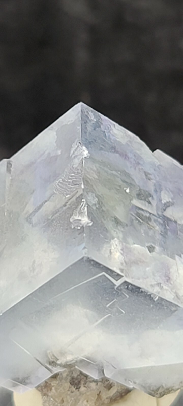 FLOURITE : HUNANE PROVINCE, CHINA, GEM CLEAR 63 GRAMS