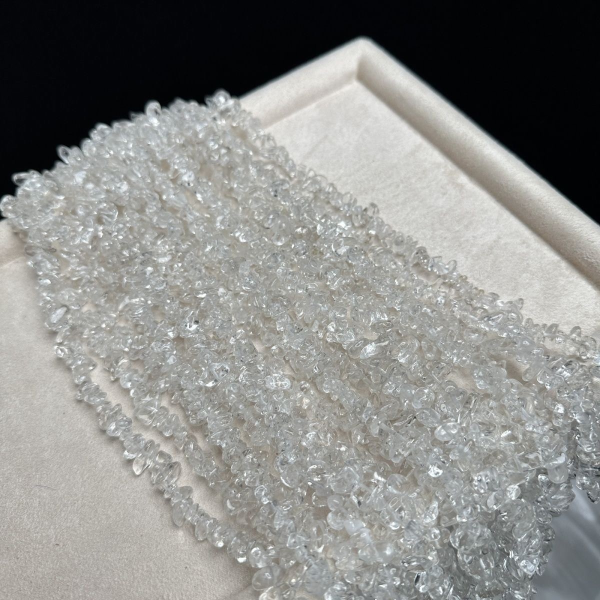Clear Quartz Crystals Irregular Beads Can Diy Healing Overall length: 80mm
