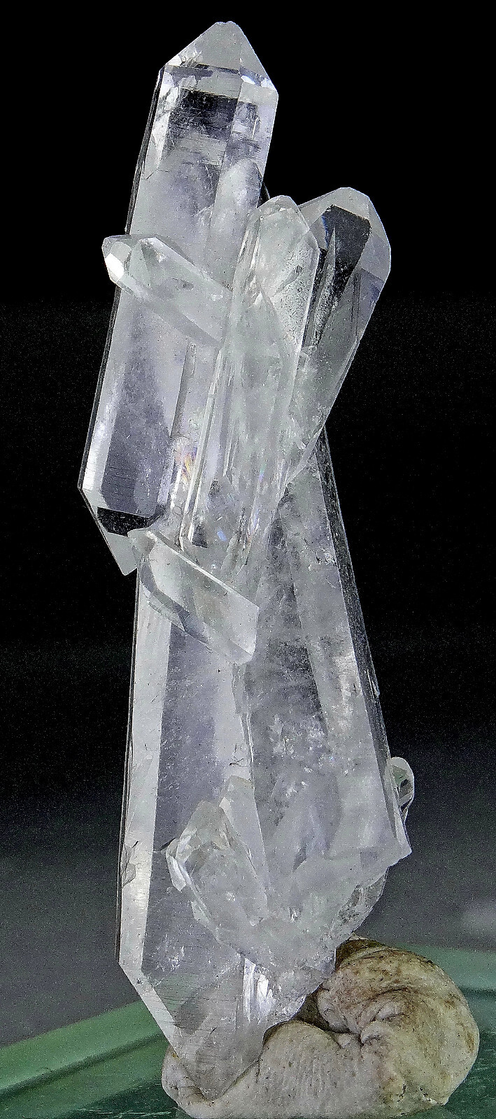 44 CARATS NATURAL FEDON TRANSPARENT QUARTZ CRYSTAL FROM PAKISTAN, (NC-56),