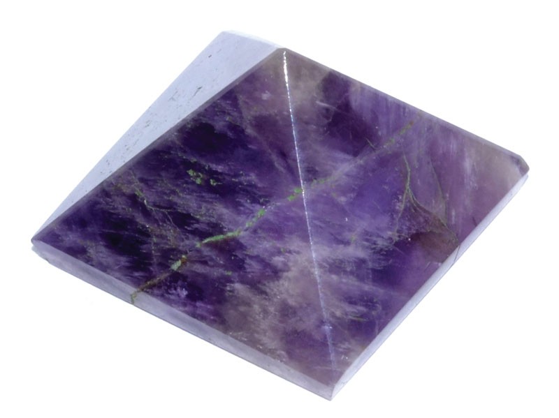 25-30mm Amethyst Pyramid Crystal Healing (Each Varies Naturally)