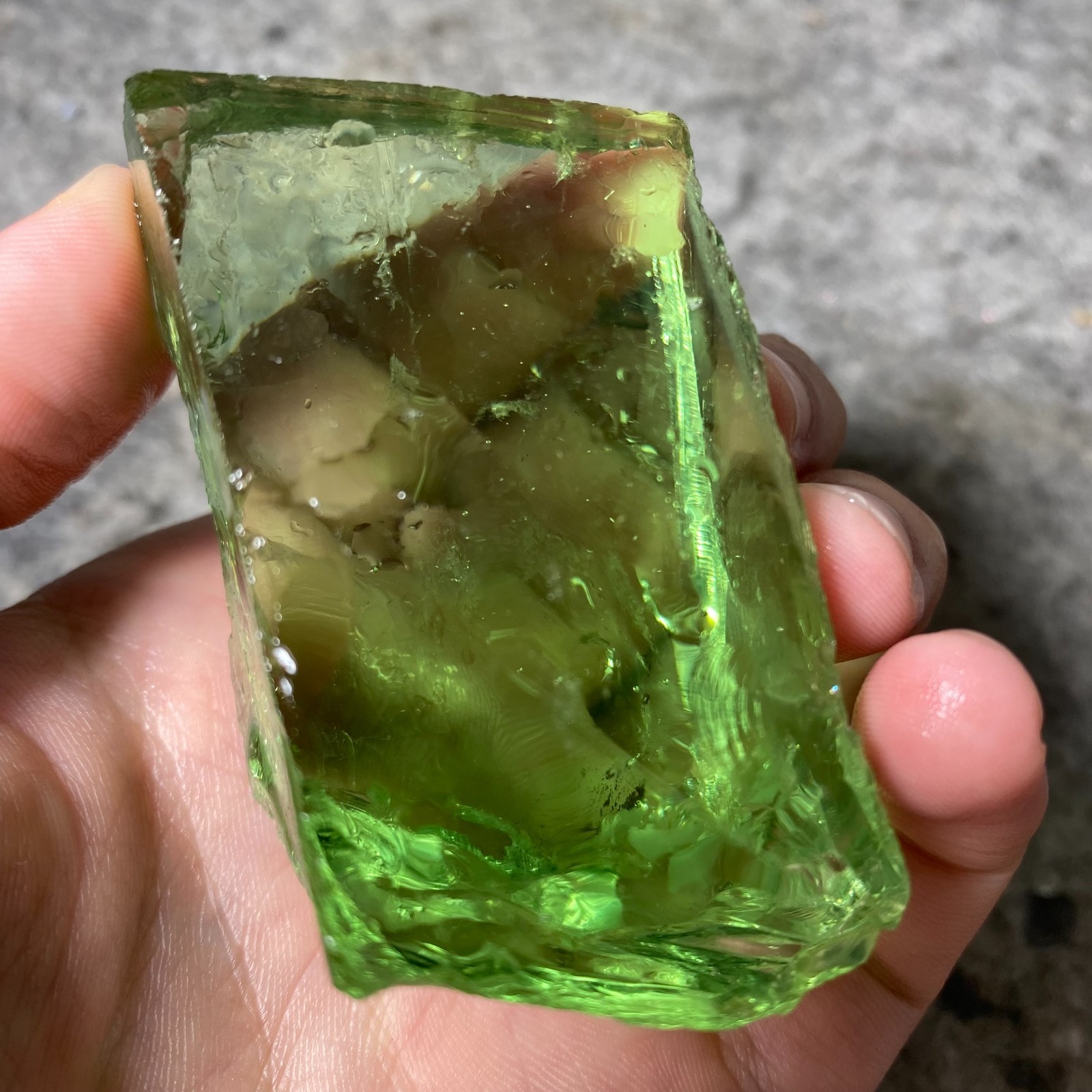 123g ANDARA triple vortex energy monatomic crystal Reiki specimen H5