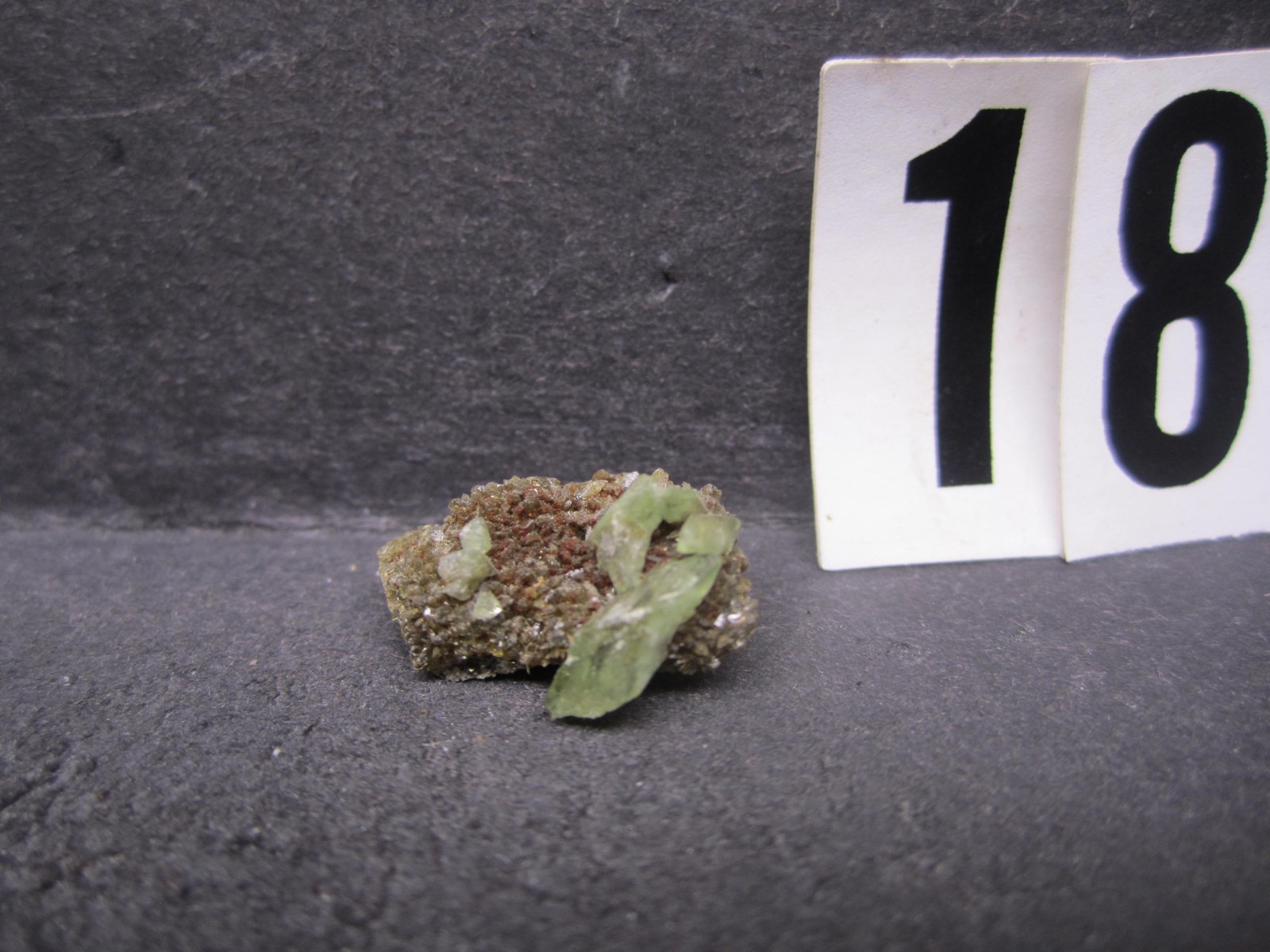 Ludlamite, Huanuni Mine, Bolivia #18