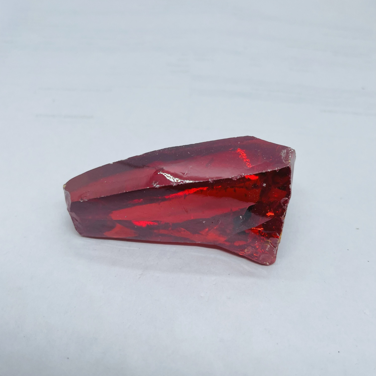 Red Ruby Zircon Crystal Rough 200-250ct| Healing Gemtone for Chakra Balancing