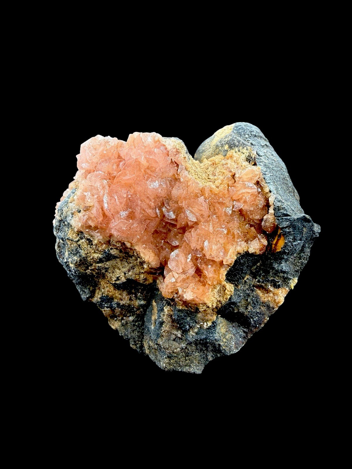 Rhodochrosite Crystals : Wolf Mine . Herdorf . Rhineland-Palatine , Germany 🇩🇪