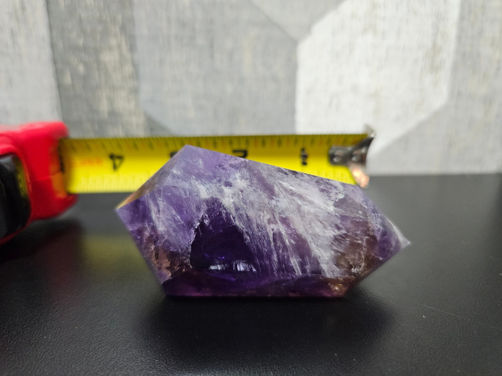 3″ Polished Double Terminated Amethyst Crystal Point Tower Natural Purple Quartz