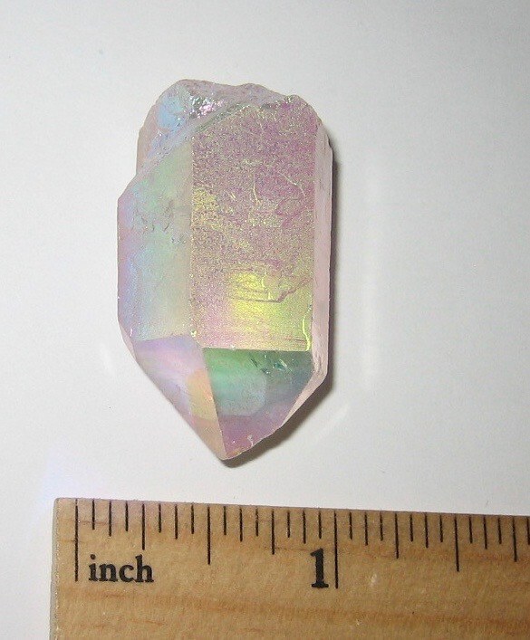 1.4″ BEAUTIFUL ANGEL AURA QUARTZ (TREATED IN THE USA!) CRYSTAL POINT 16.6g *A10