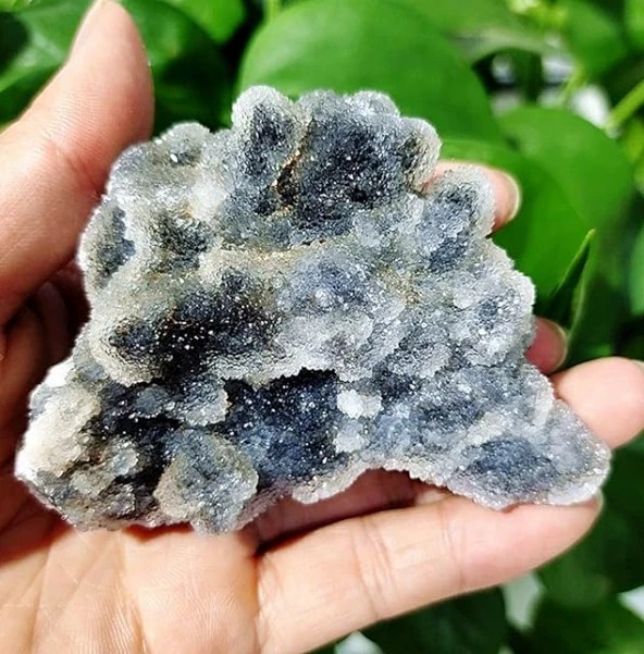 Raw Rough Black Sphalerite Cluster Geode Crystal Mineral Specimen Home Decor