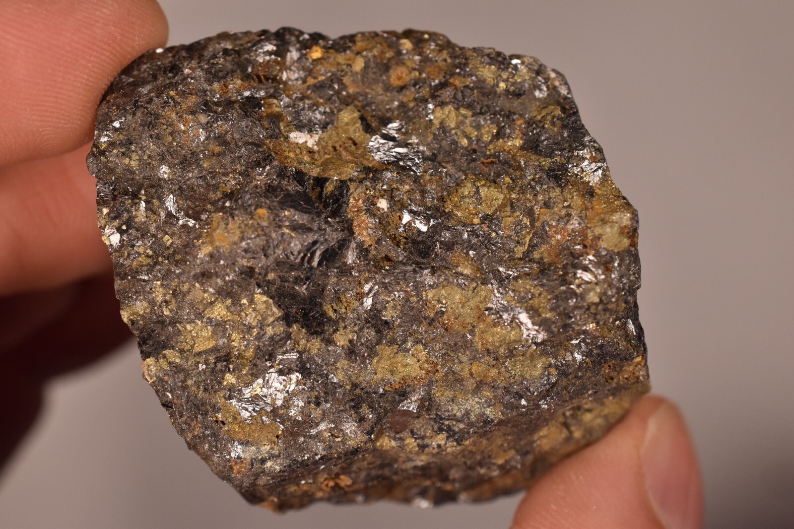 *AUSTRALIAN* GALENA Specimen 4.8cm 124g Natural Rough Pyrite Inclusions, NSW