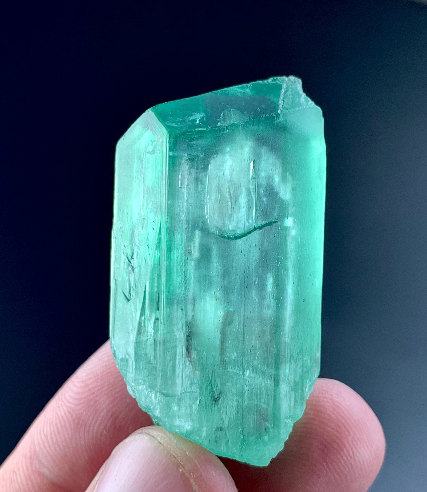 320 Carat Green kunzite Crystal specimen From Afghanistan