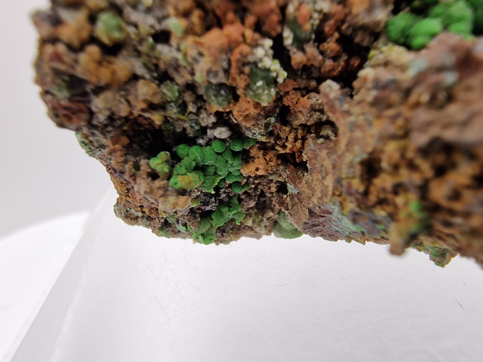 Conichalcite crystals From Lavrion , Greece