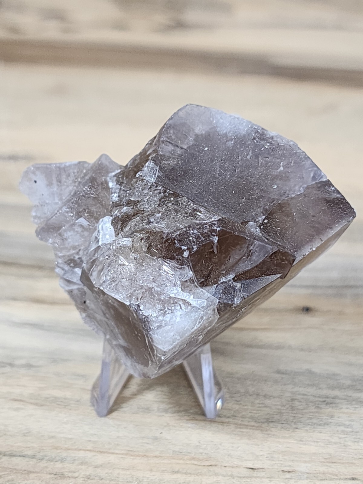 BEAUTIFUL NATURAL FLUORITE MOONSTONE ROUGH FELDSPAR STONE MINERALS 95g T122