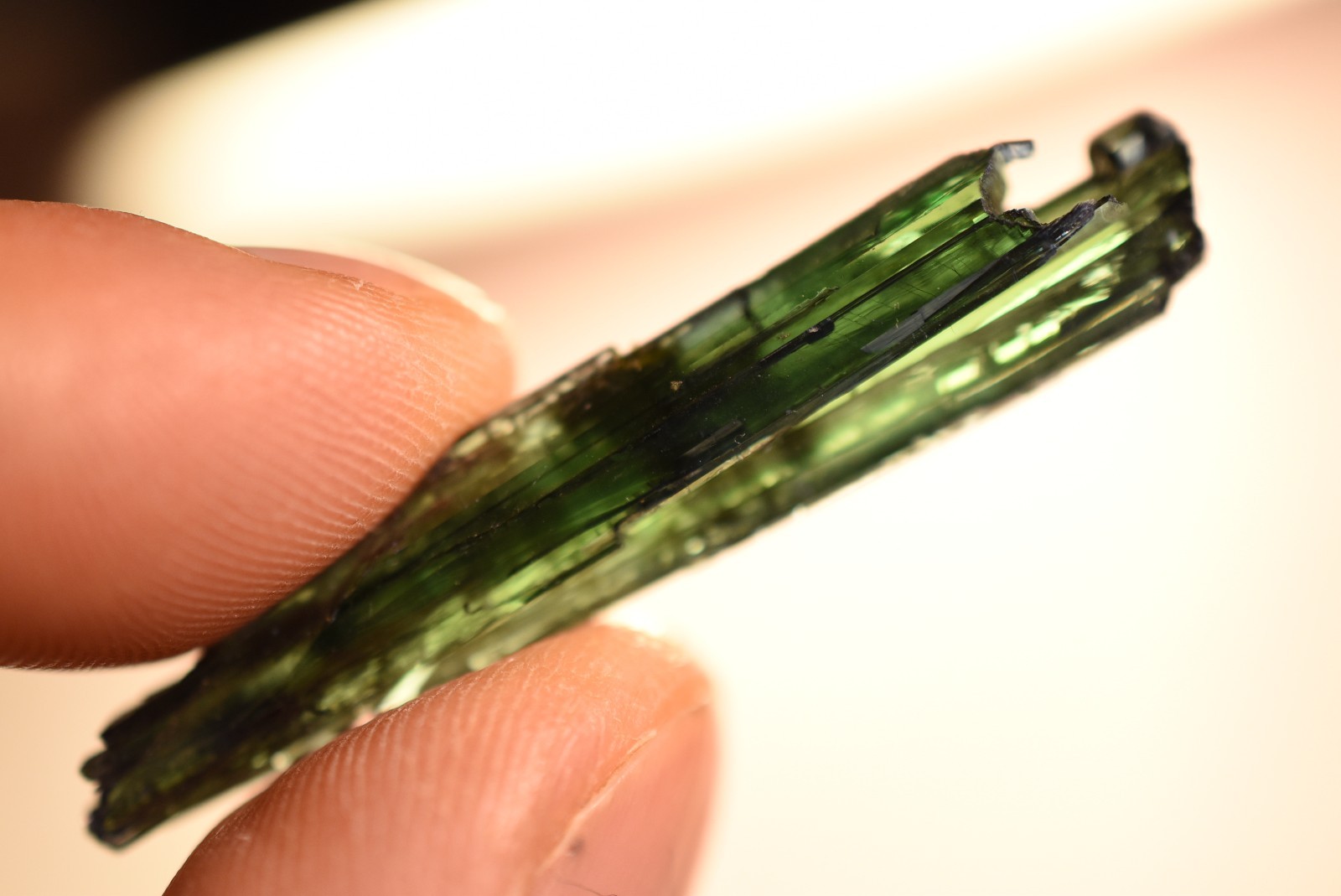 *VIVIANITE* Crystal 4.8cm 2.8g Natural Blue Green Mineral Specimen