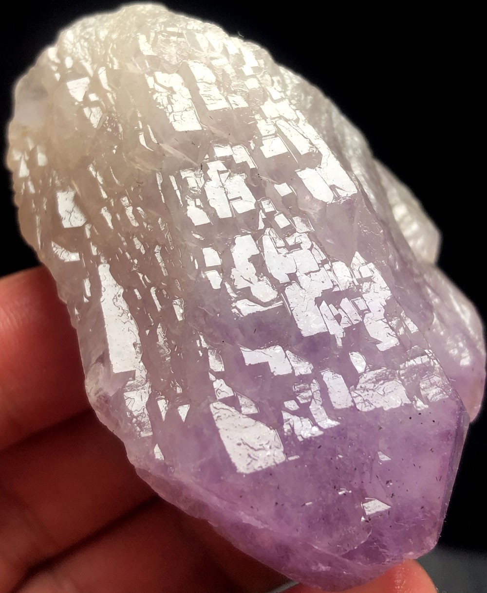 104g 1 Super Skeletal Amethyst Quartz Crystal Castle Cactus Tibet Amethyst t330
