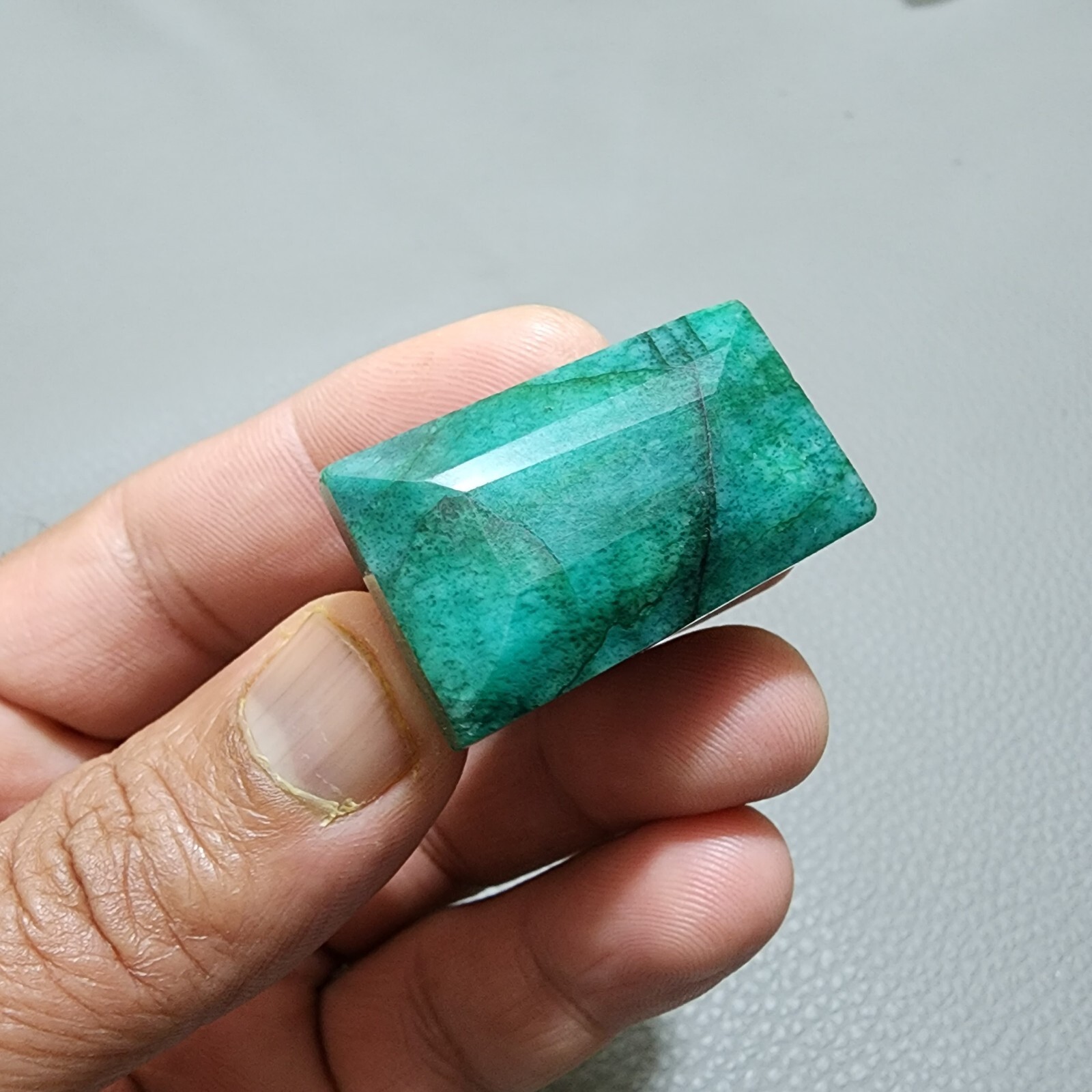 Fabulous A+ 125 Crt Green Brazilian Emerald Faceted Loose Gemstone Jewelry Stone
