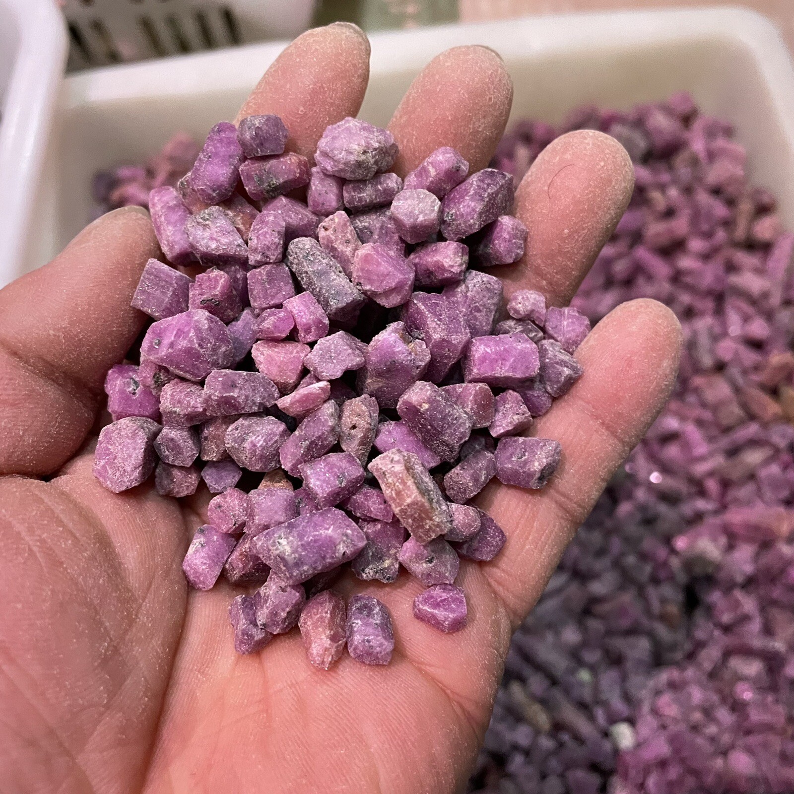 1000g Natural Red Corundum Ruby Crystal Rough Mineral Specimen