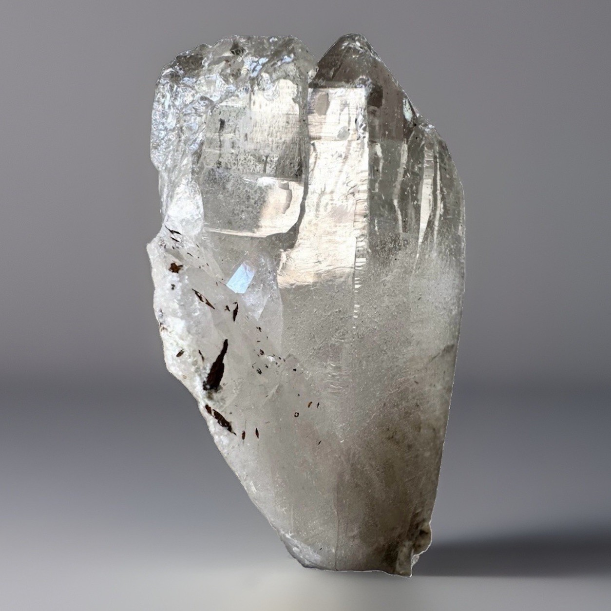 “Himalayan Claw” Ganesh Himal Quartz Fault Lines Akashic Grey body Nepal Crystal
