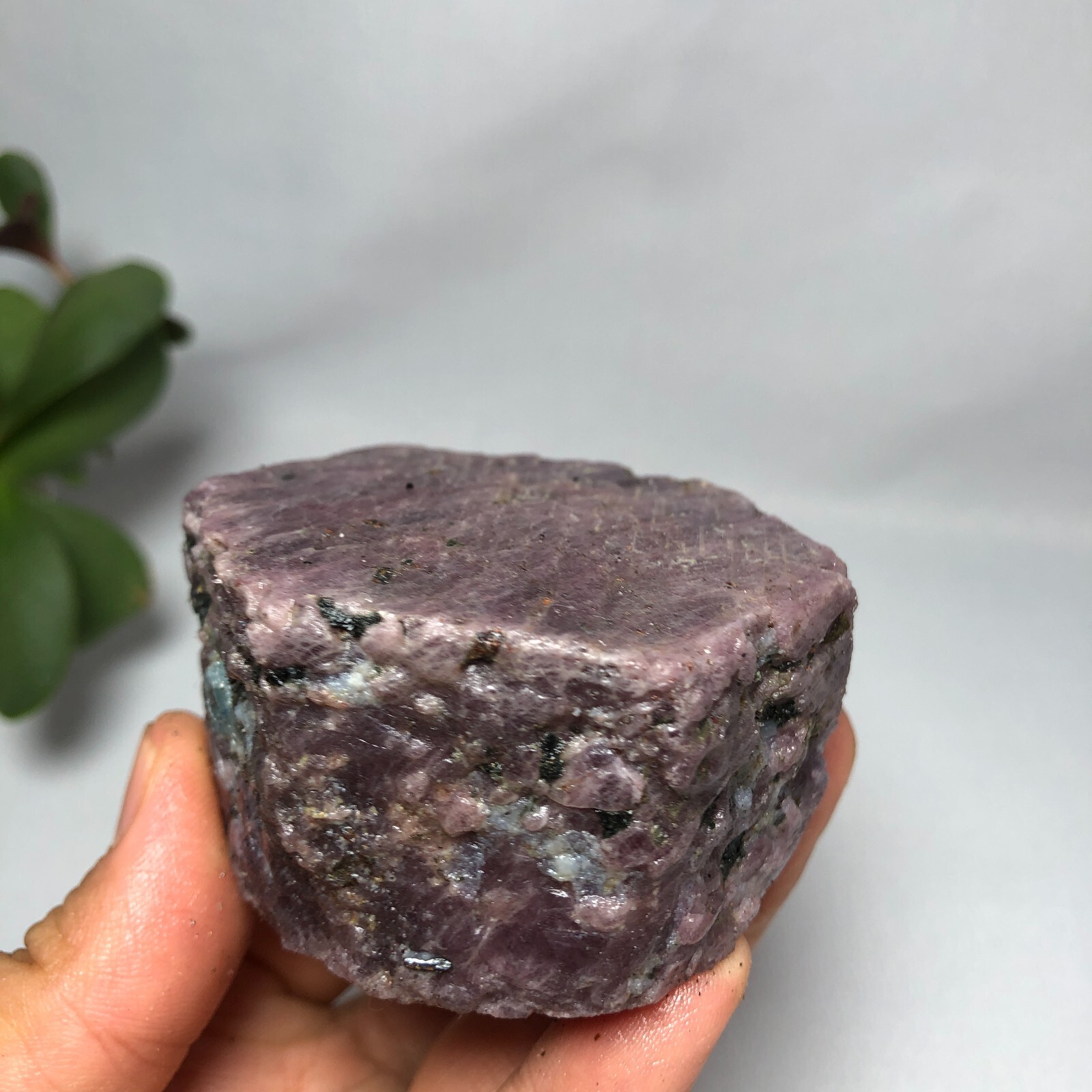 347g Natural Red Corundum Ruby Crystal Rough original Mineral Specimens g6710