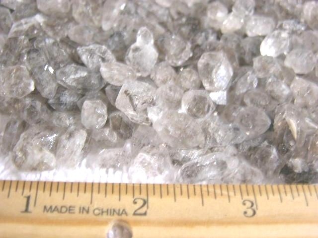 Quartz crystals double terminated crystals smaller Tibet 1/2 pound 50+ crystals