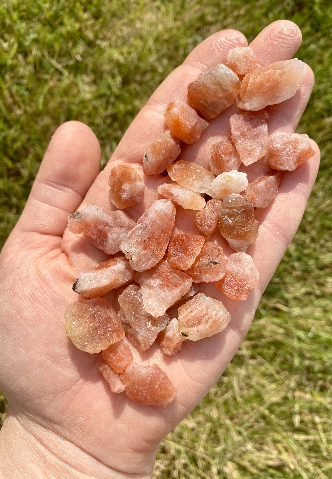 Raw Sunstone Stone – Grade AAA, Natural Sunstone from India