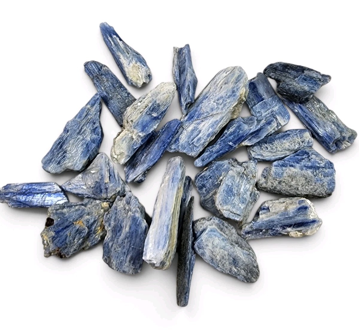Kyanite Crystal Blue Natural Pieces 168.8 grams Brazil