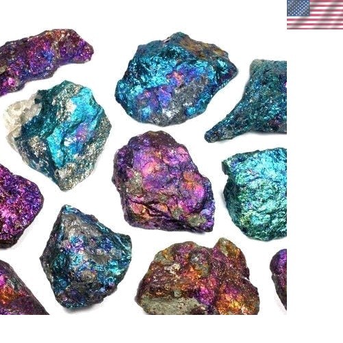 Unique Irregular Peacock Ore Chalcopyrite – Rustic Nautical Hanging Decor