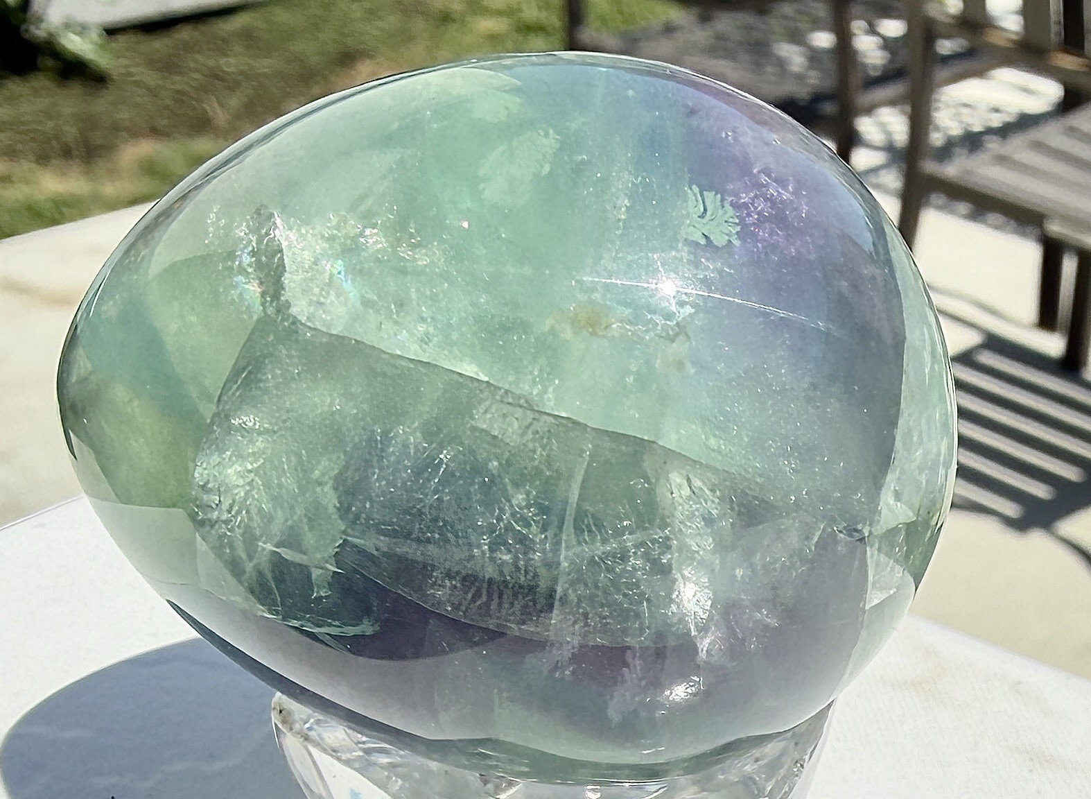 Wholesale Lot 8 Pcs Natural Fluorite Egg Crystal Healing Energy