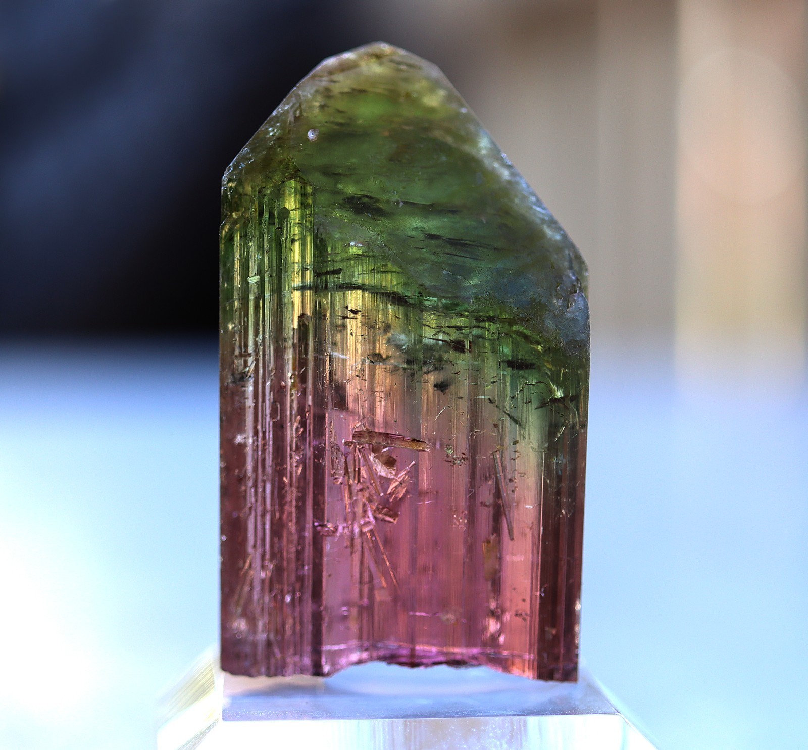 Gem Tourmaline. Nuaparra Pegmatite, Zambezia Prov., Mozambique. About 50 grams