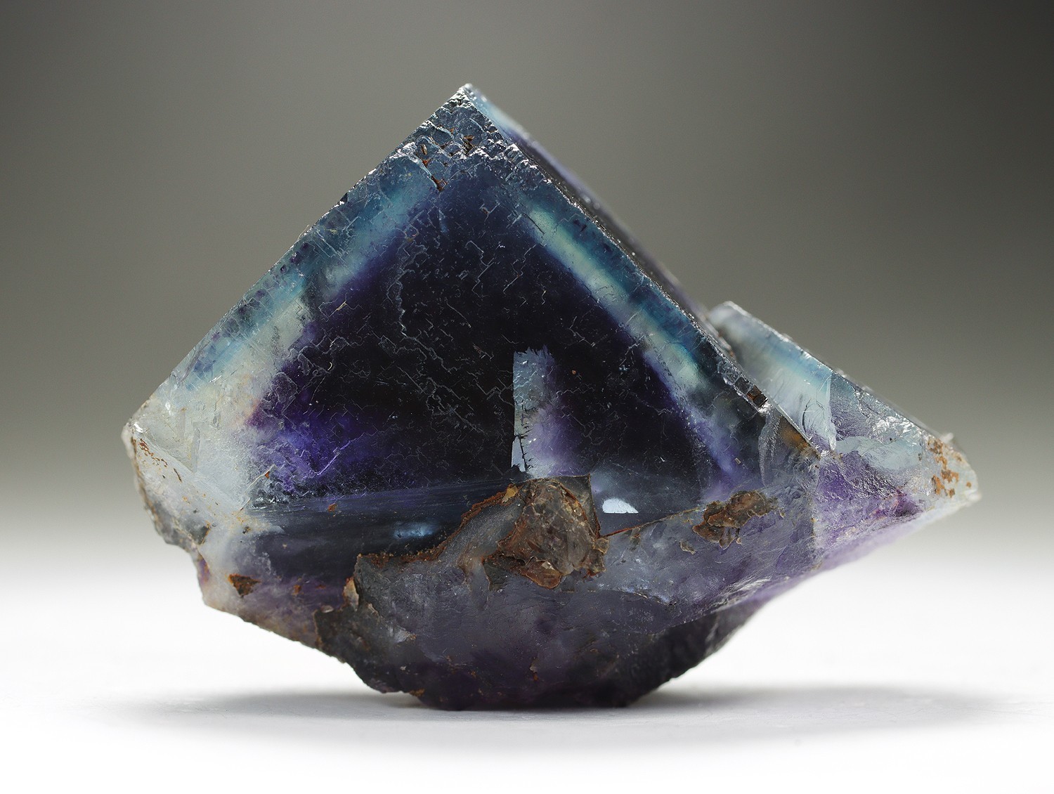 RAREST! Alien EYE Blue Fluorite CLUSTER-Fine Mineral Specimen – Yaogangxian Mine