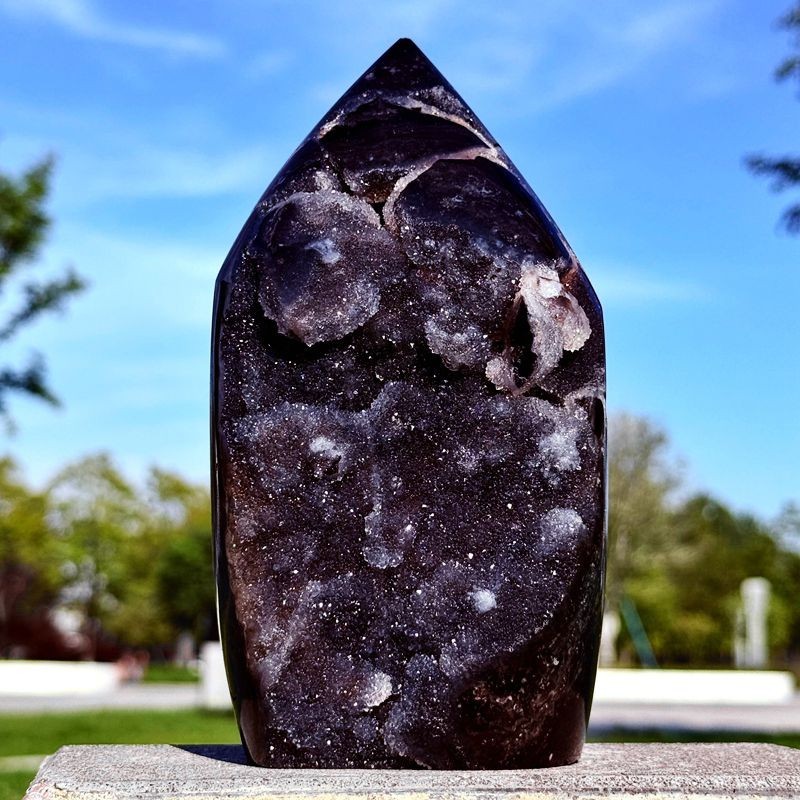 4.63LB Natural sphalerite crystal cave quartz crystal Mineral specimens