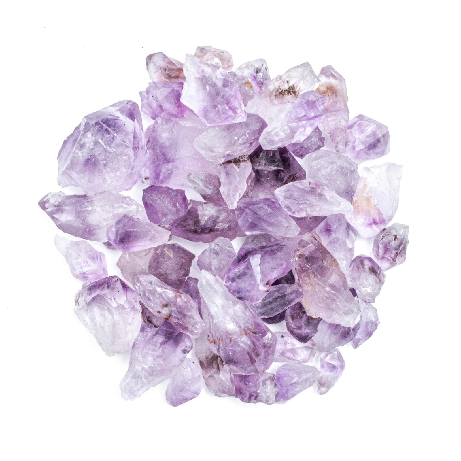 3/4 lb Amethyst Points & Pieces Natural Crystals Bulk Gemstones Wholesale Rocks