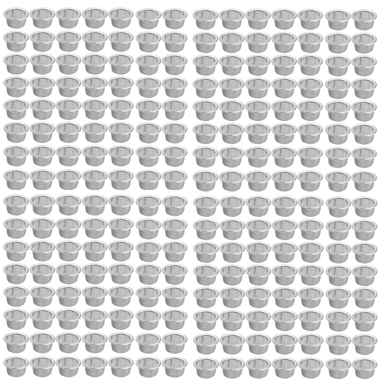 Tobacco Smoking Pipe Metal Filter Screen Stainless Steel Mesh Concave Bowls AA+