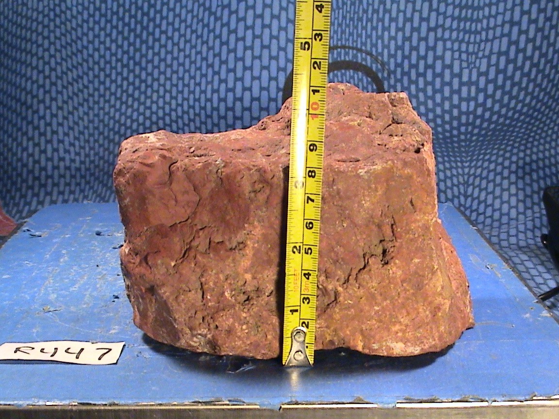 Vibrant Red Jasper Agate #R447, Solid Rough Lapidary Specimen, 3 LBS, 15 OZ