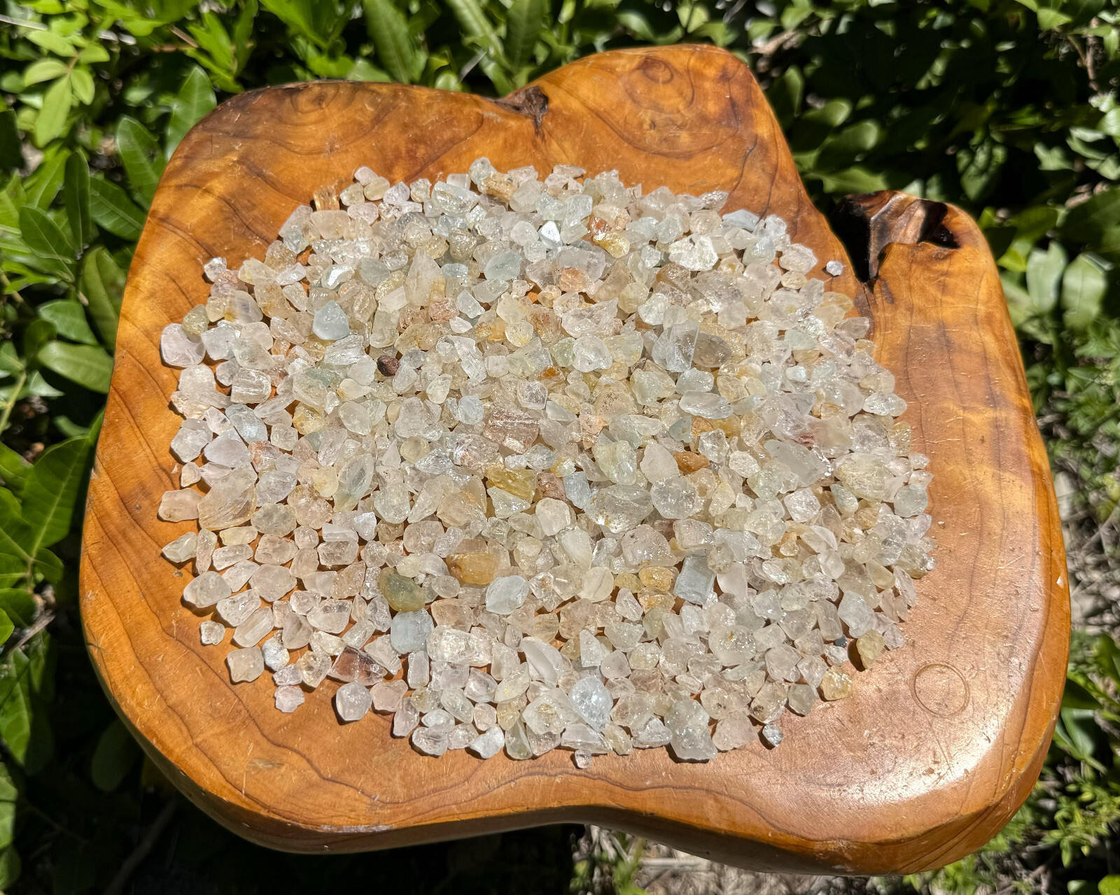 Natural Topaz Chips Crystal Collection 1/2 lb Box Lot (Rough Topaz, 8 oz)