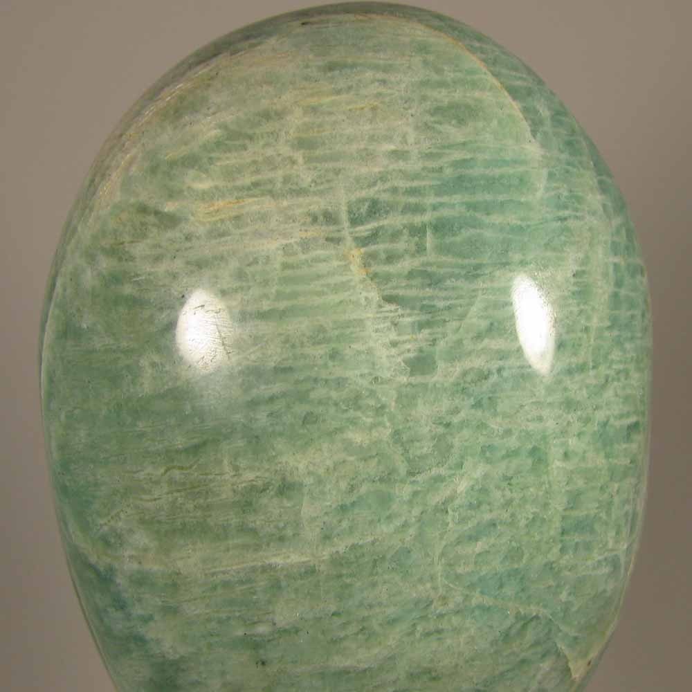 4″ AMAZONITE Polished Gemstone Freeform Standup – Madagascar – 1.5 lbs.