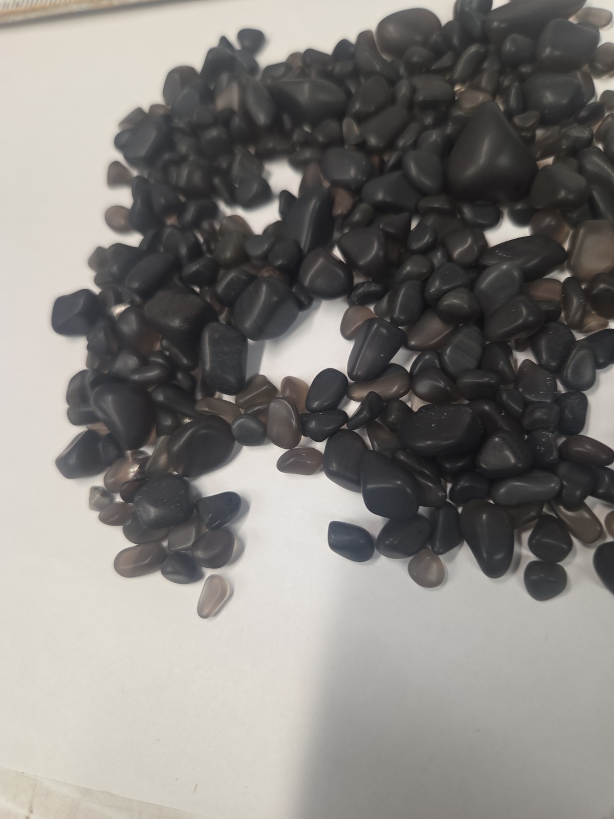 Obsidian Apache Tears Rough Stone Crystals Gems For Jewelry Healing Tumbling.